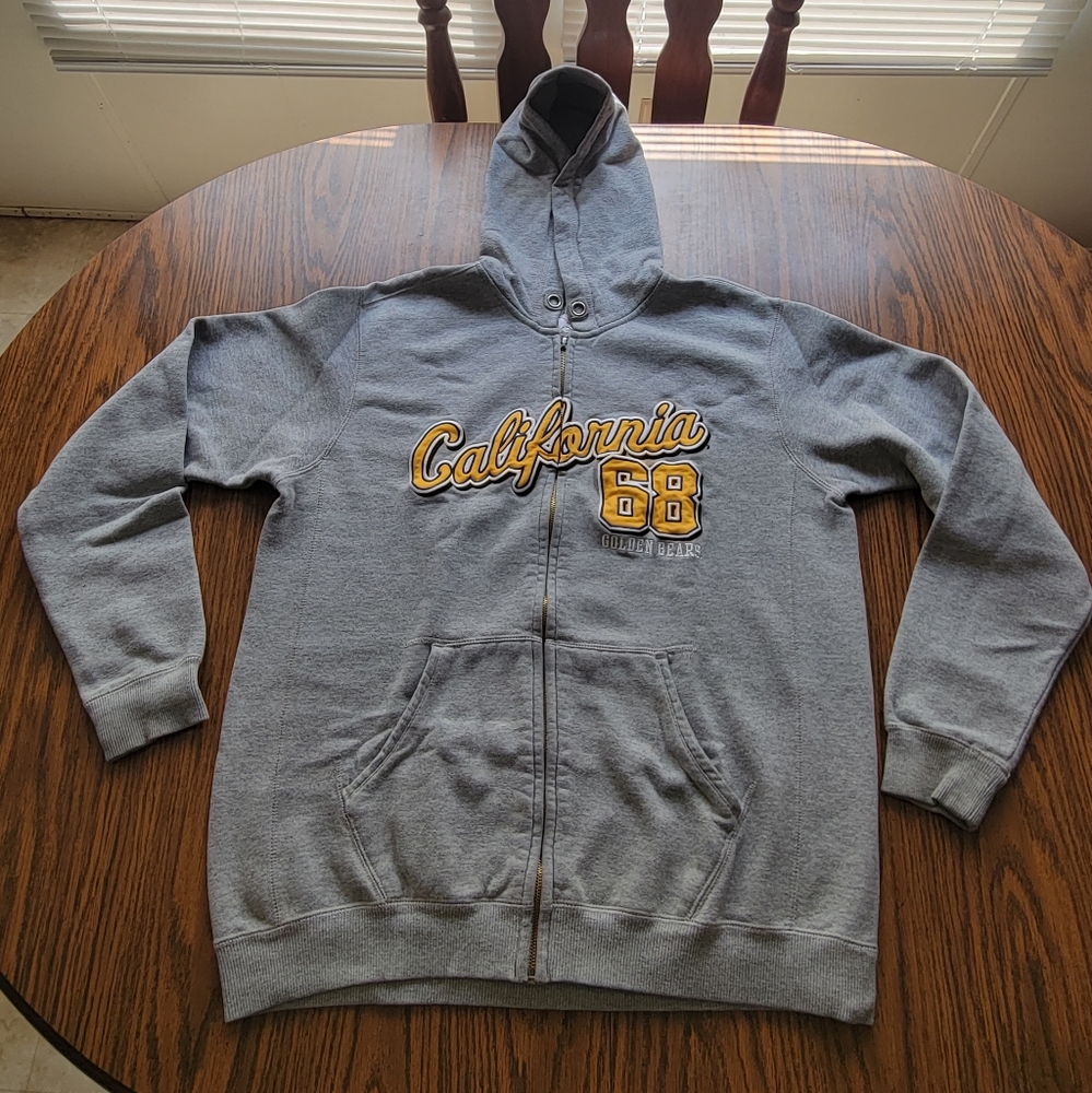 California Golden Bears Zip Up Hoodie XL